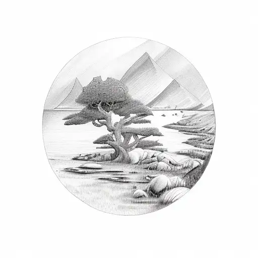 Scottish Scenery With Symbolism To Represent My 3 Daughters Julia Georgia And Robyn