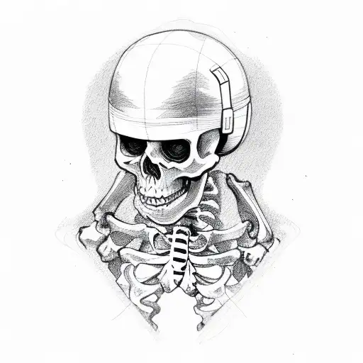 Skeleton Space Cowboy