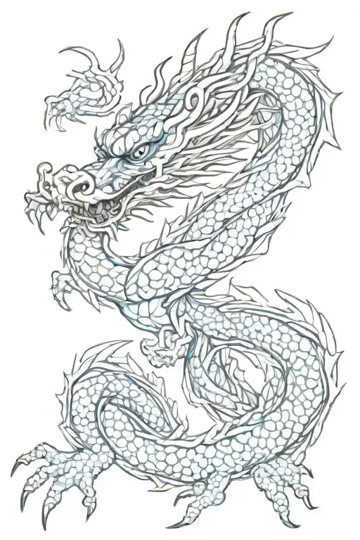 Chinese Blue Dragon
