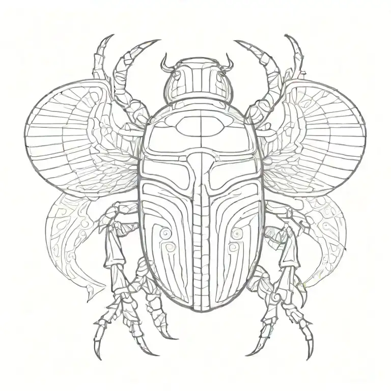 Egyptian Scarab Beetle