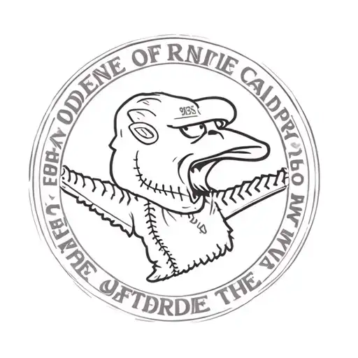 Borderline Of California Inside Of The Borderline Padres Mascot