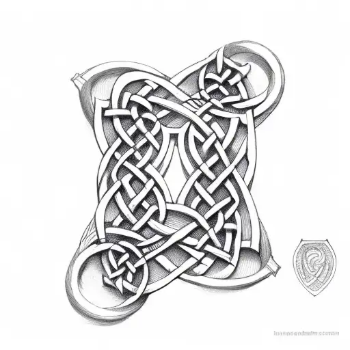 Celticknot Of Strength And Leadership