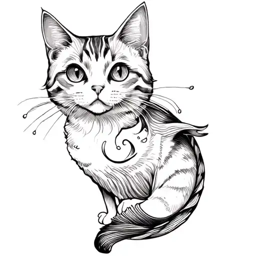 Cats Books Coffee Pisces