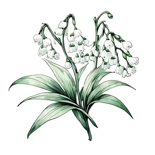 Lily Of The Valley Forget Me