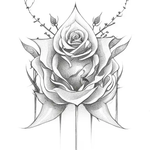 Dark Mark With Flowers