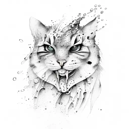 Background With Splash Of Water Colors