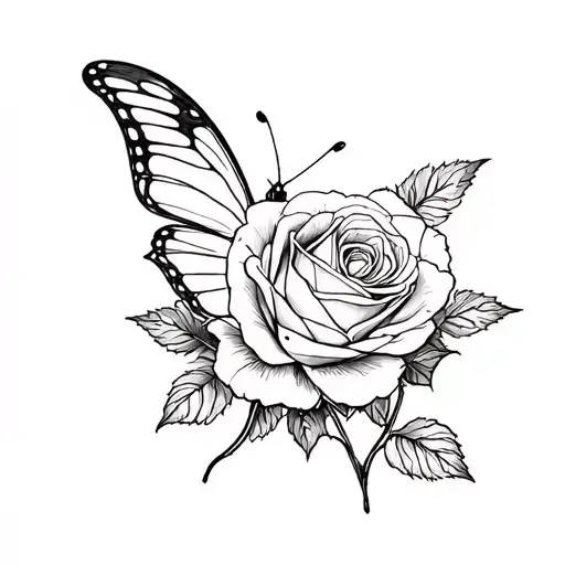 Butterfly Rose
