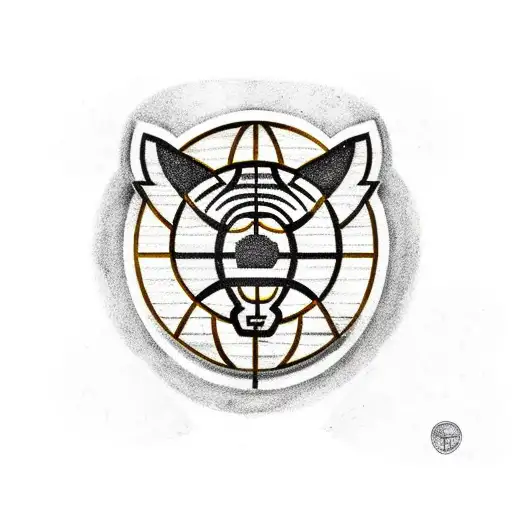Boston Bruins Logo With New England Mountains