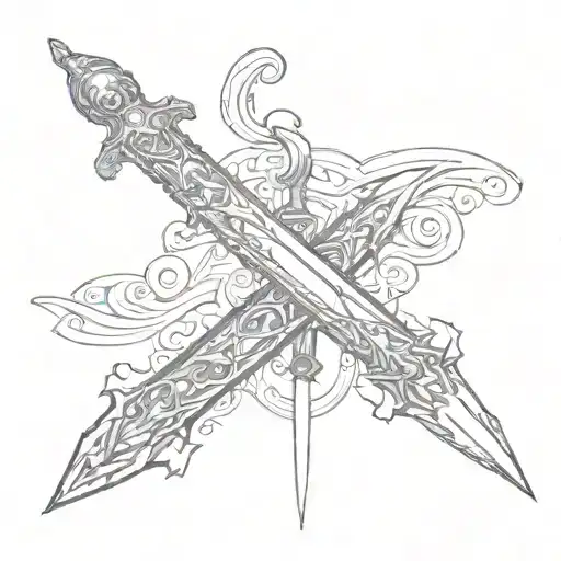 A Fine Sword For The Back