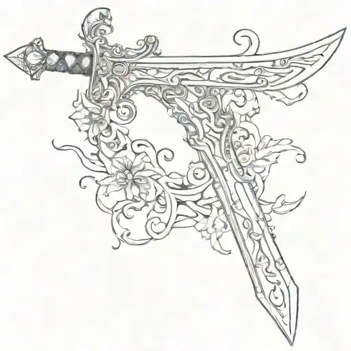 A Fine Sword For The Back