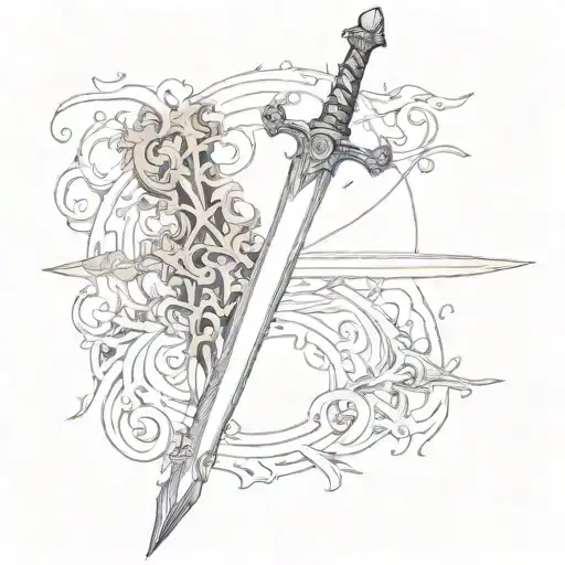 A Thin Sword For The Back