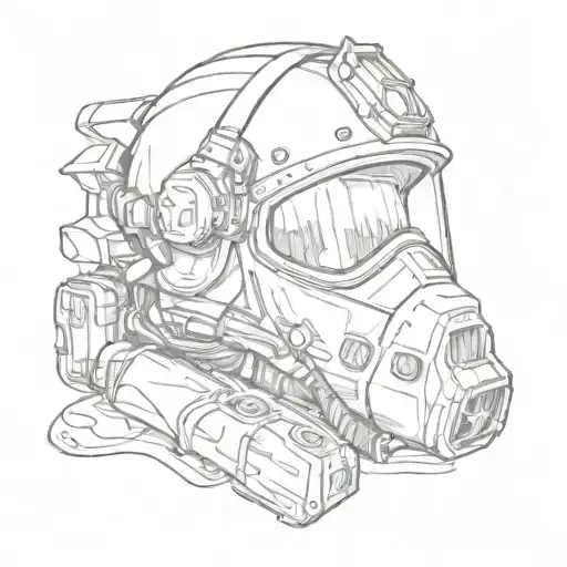 Planes And Fire Fighting Helment