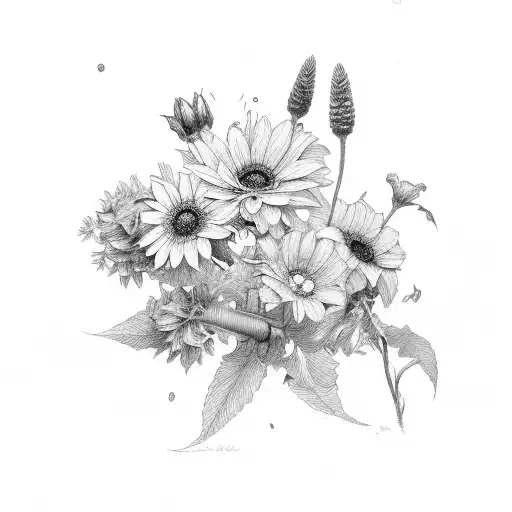 December And October Birth Flower