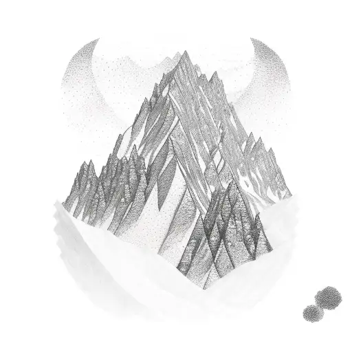 Mountain In Honey Cluster