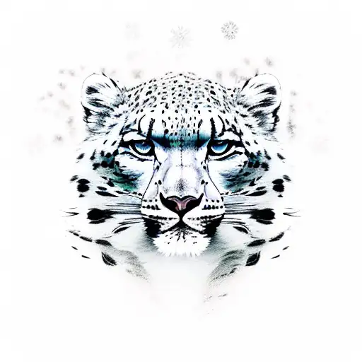 Snow Leopard Warrior Of Light