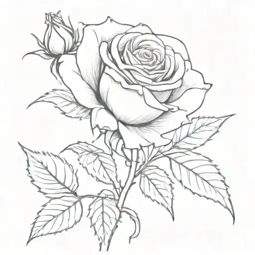 Did I Cross The Line As A Flower Stem To A Rose And Honeysuckle