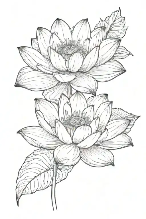 Flowers Blooming Lotus Flower Garden