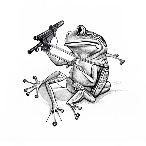 Frog With Ak47