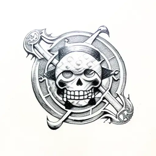 Unique One Piece Pirate King Symbol