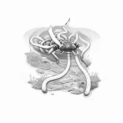 Dark Letter Centipede