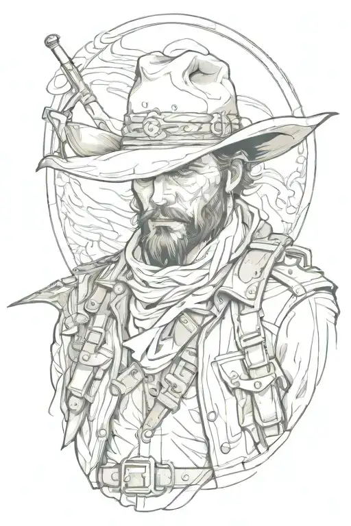 Western Style Illustration