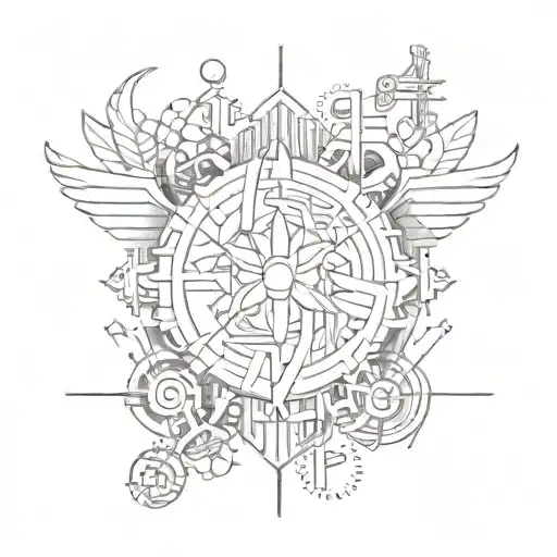 Incorporate Elements Of Hardstyle Music Into A Festival-inspired Tattoo Design