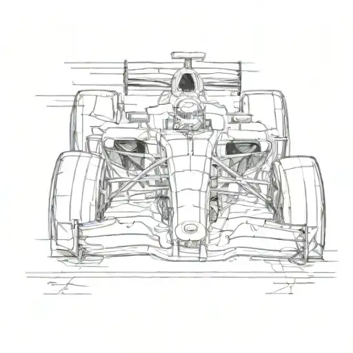 Formula 1 Car Driving