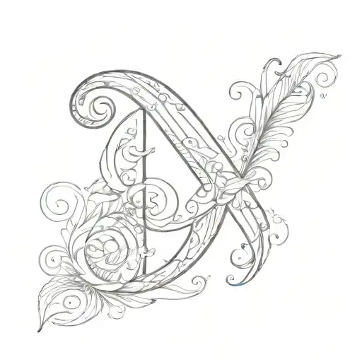 Combination Of Letter T And Letter Q