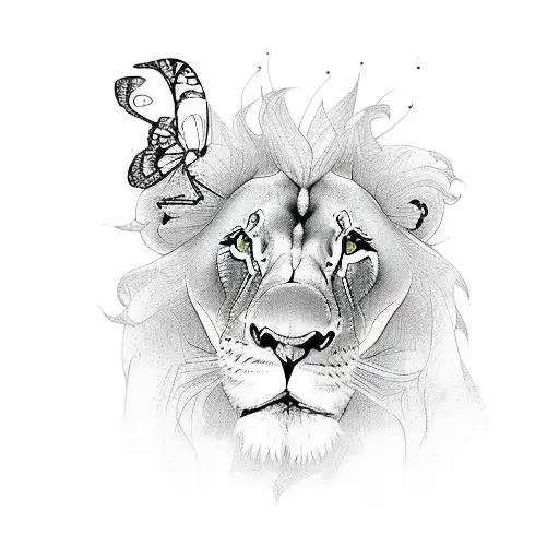 Lion Butterfly Overcomer