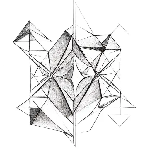 Hourglass With Pyramids