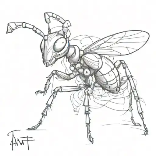 Cartoon Ant