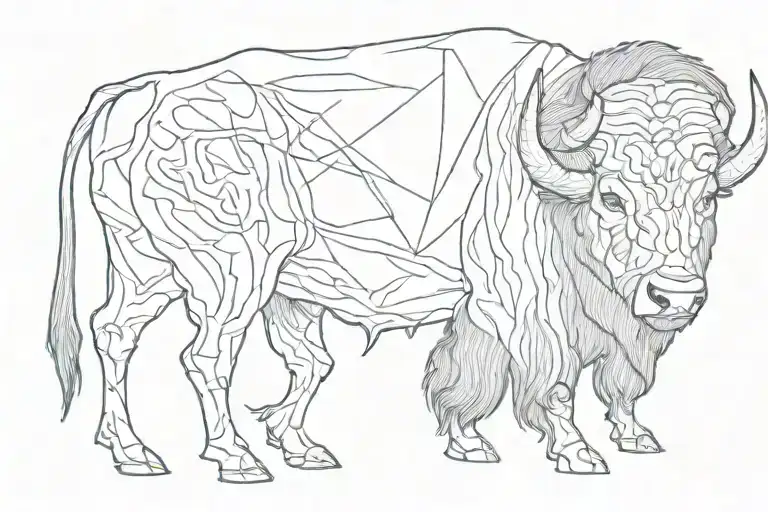 Single Line Buffalo