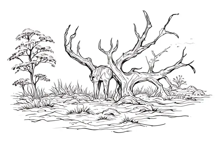 African Nature Inspired