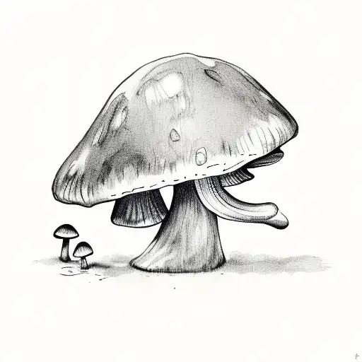 Fairy With Mushroom Hat