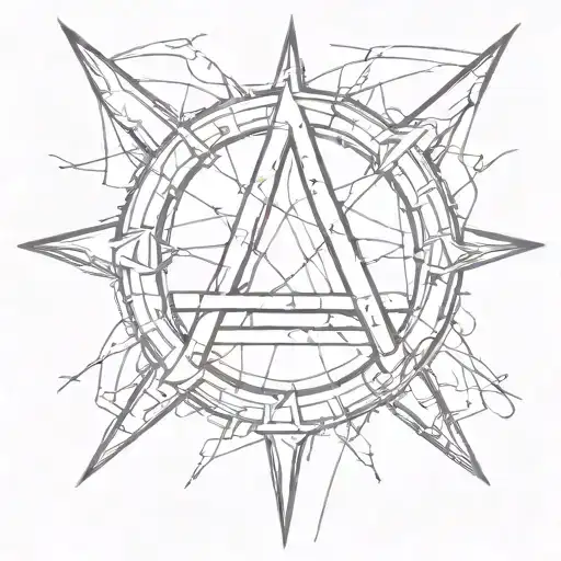 Black Flag Anarchy Symbol