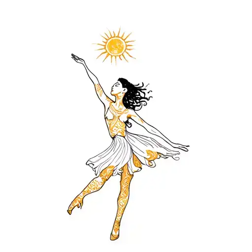 Dancer With A Sun