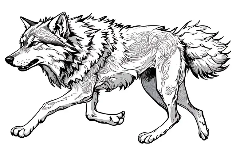 Wolf Running