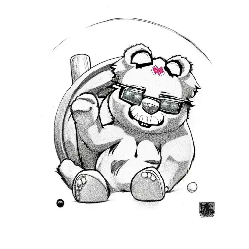 Roronoa Zoro Mixed With Care Bear