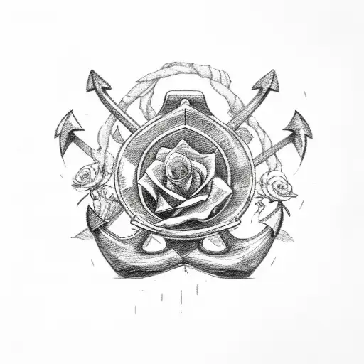 Roses And Anchor Waves