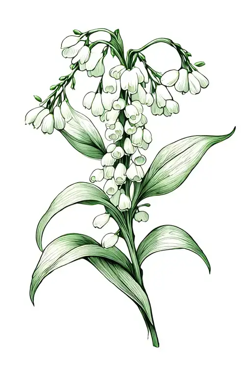 Fine Line Lily Of The Valley Spine