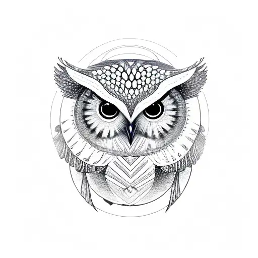 Libra In The Form Of An Owl