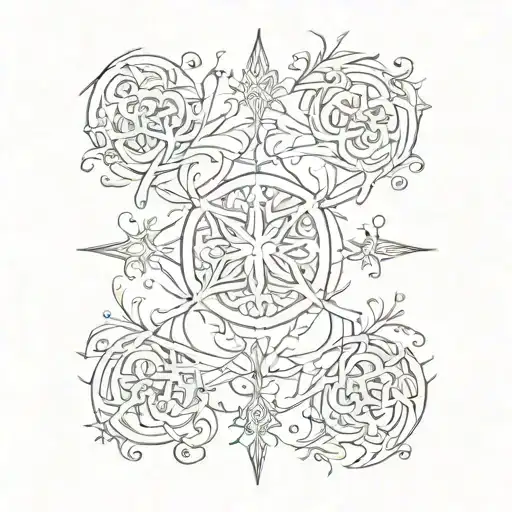 Dark Ornamental Gothic Calligraphy Style