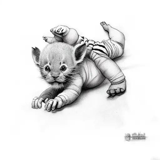 Baby Crawling To Right