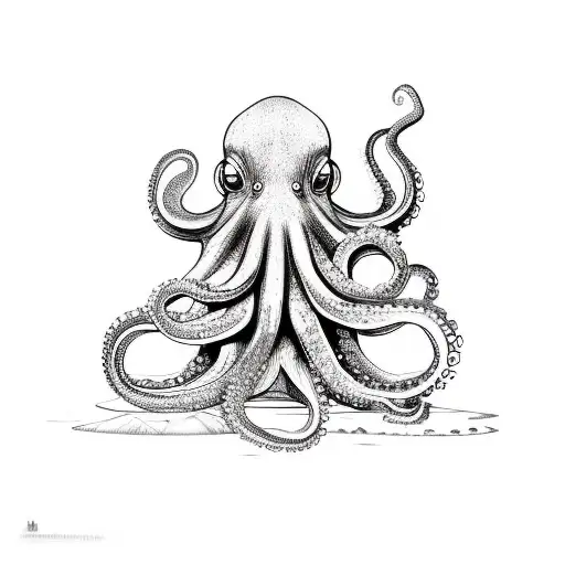 Octopus Holding Erlenmeyer