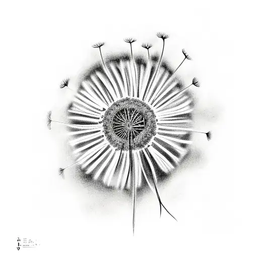 Two Dandelions Semicolon