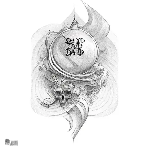 Memorial Tatto For Dad