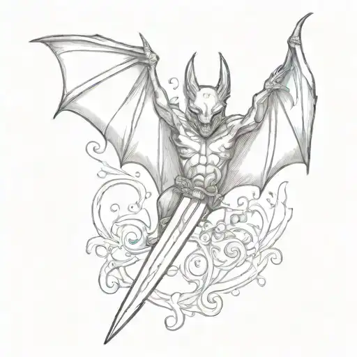 Bat With Sword