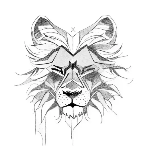 Lion With Wolf For Forearm