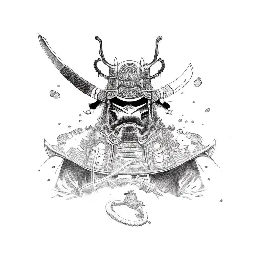 Old Demonic Samurai