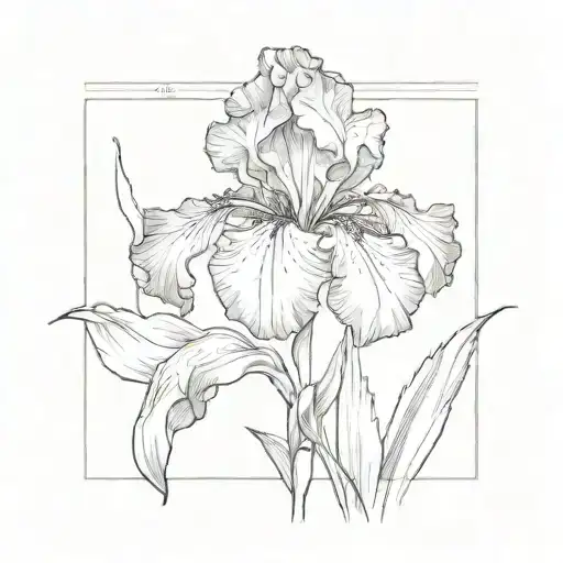 Iris Single Flower